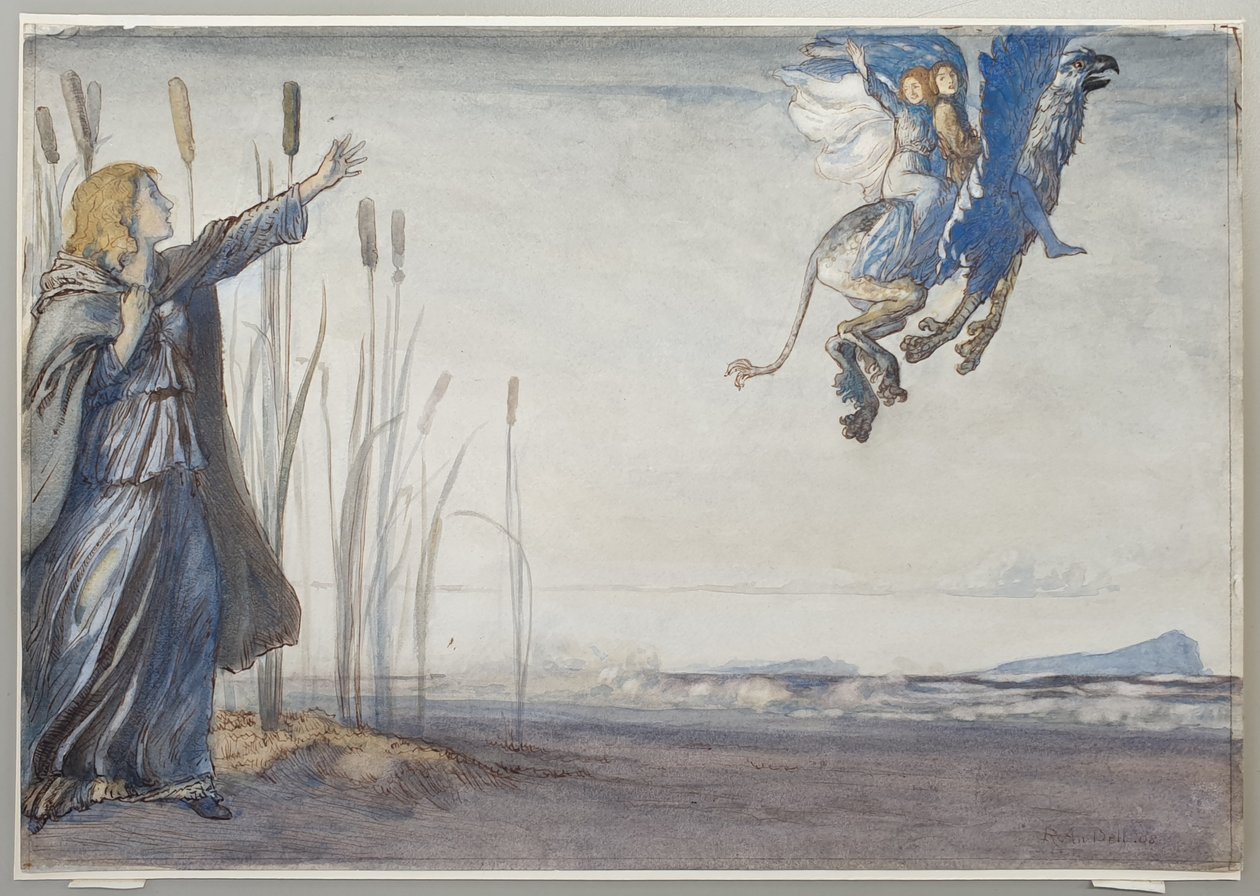 Le lys et le lion - Robert Anning Bell