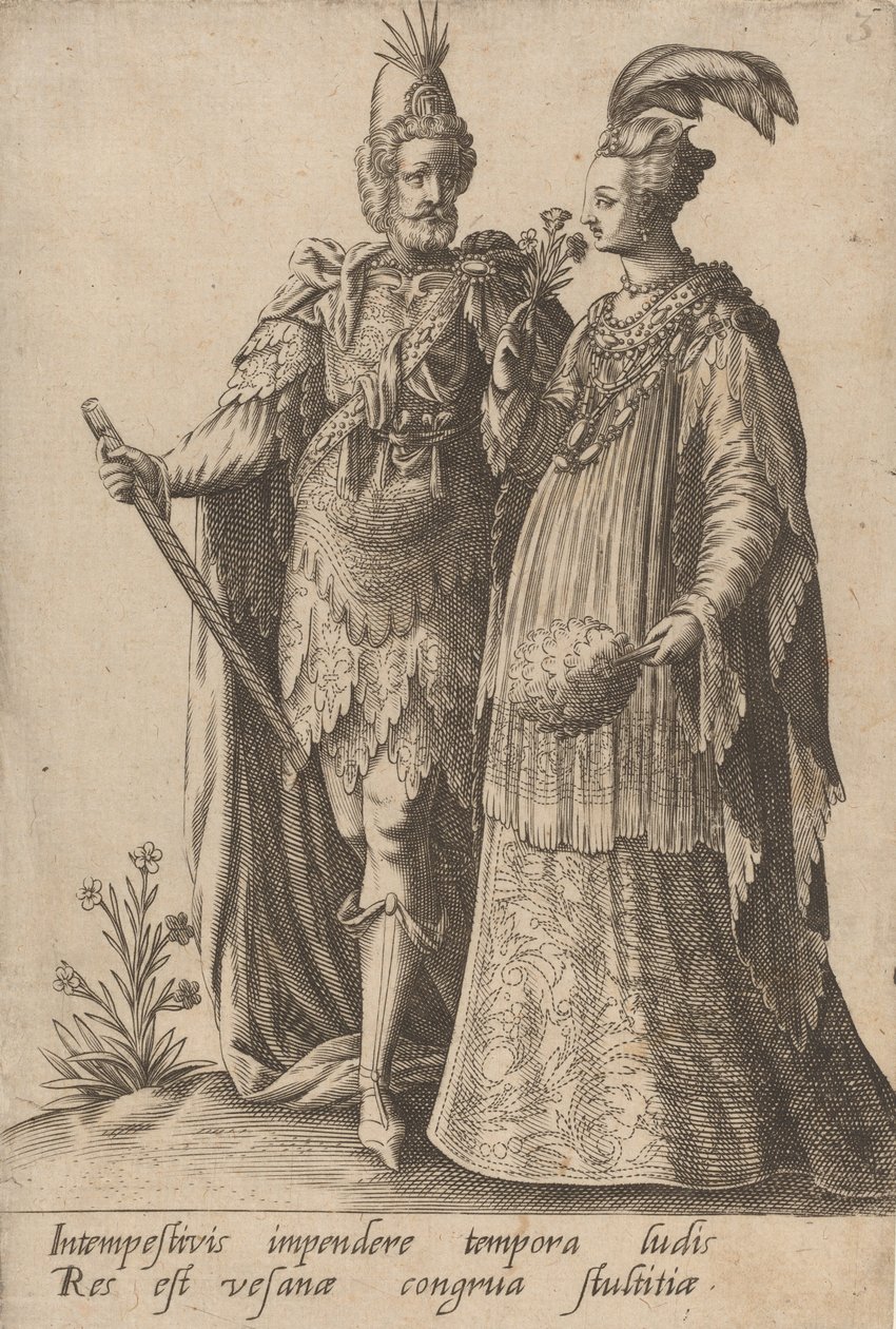 Intempestivis impendere..., 1597 - Robert Boissard