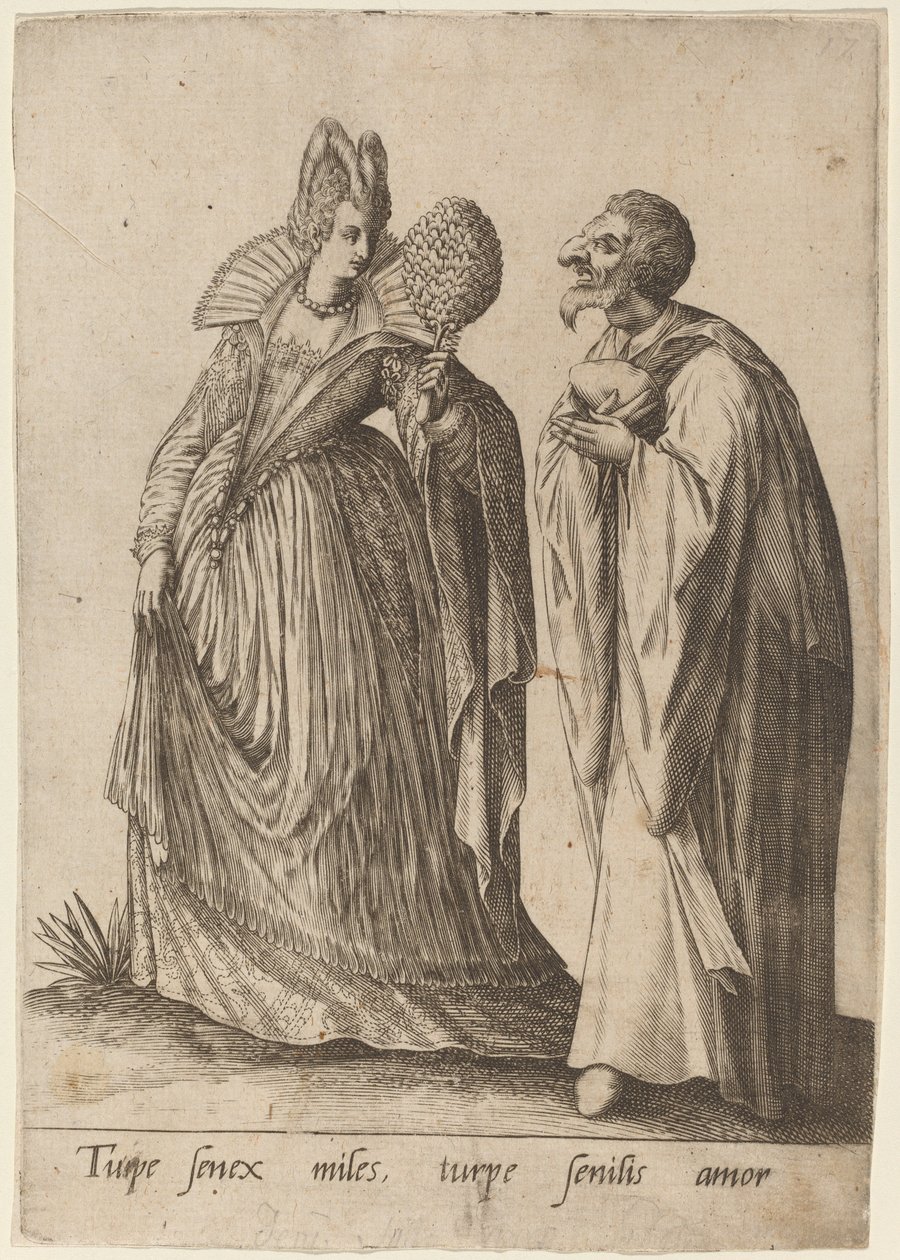 Turpe senex miles..., 1570-1650 - Robert Boissard