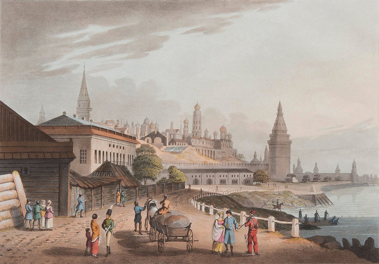 Le Kremlin de Moscou, 1816 - Robert Bowyer