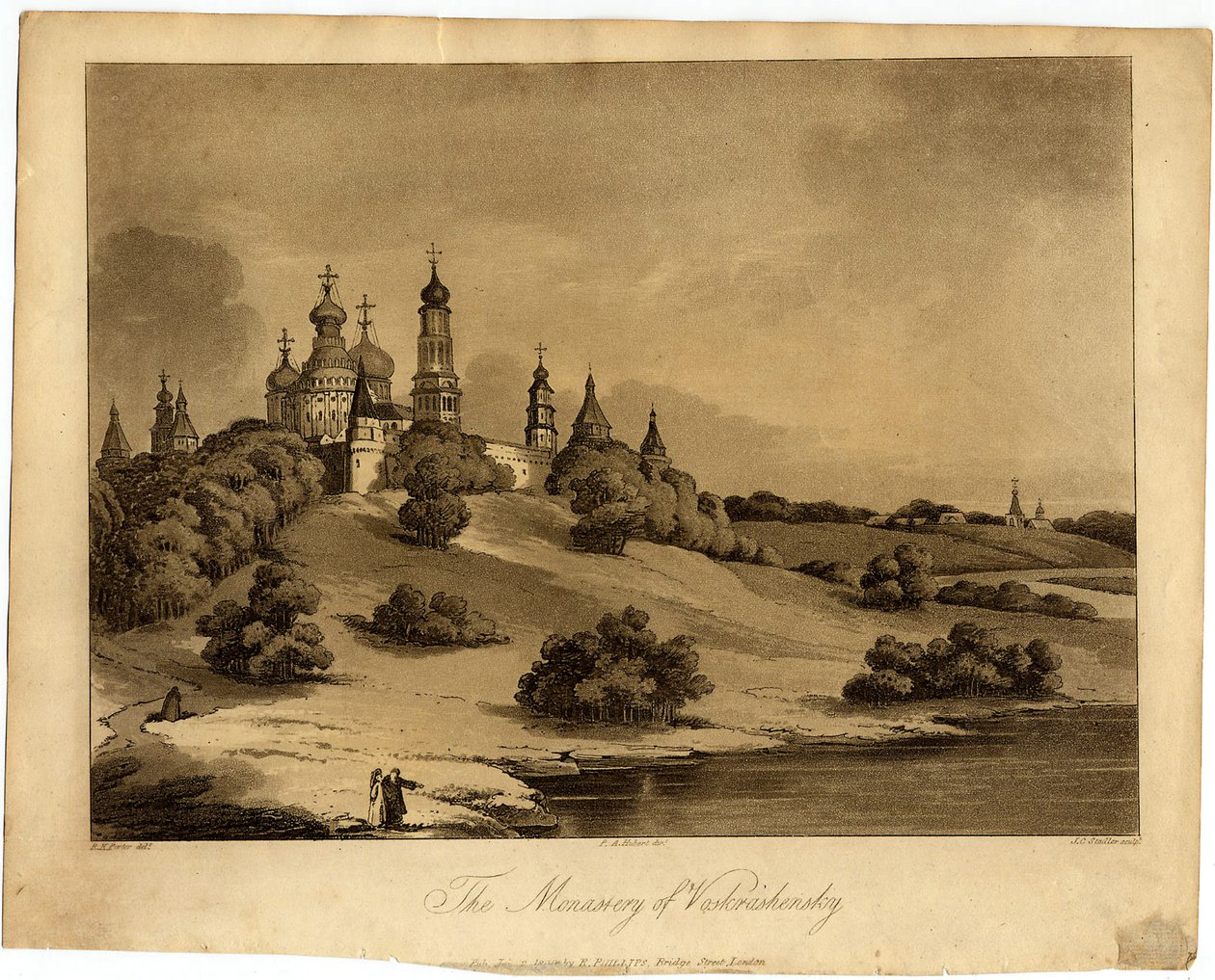 Monastère de la Nouvelle Jérusalem, 1809 - Robert Carr Porter