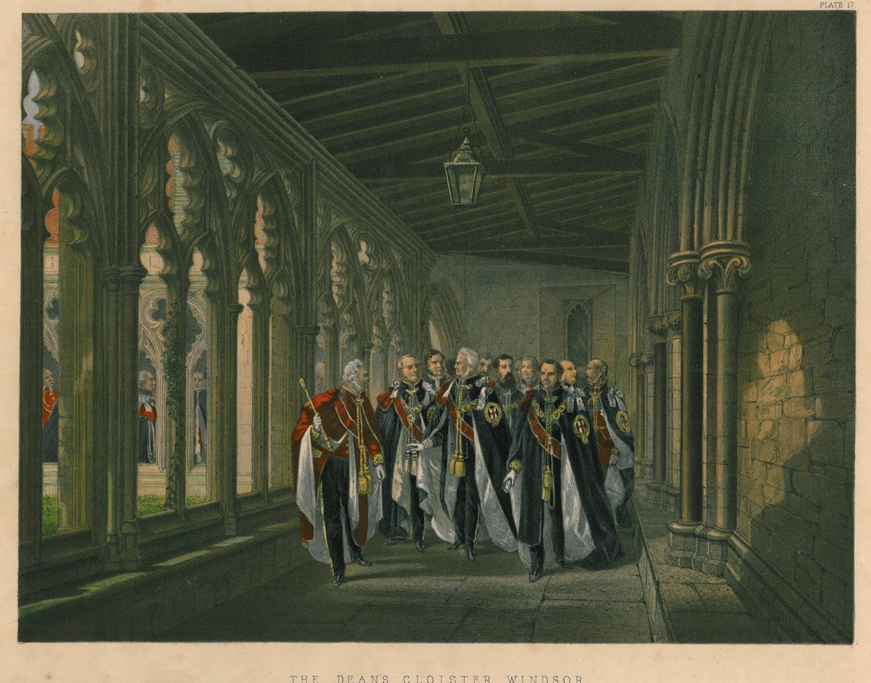 Le Cloître du Doyen, Windsor, 1863 - Robert Charles Dudley