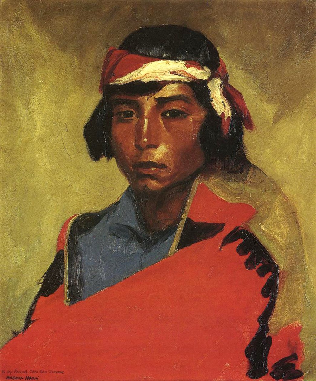 Garçon du Pueblo Tesuque, 1916 - Robert Cozad Henri