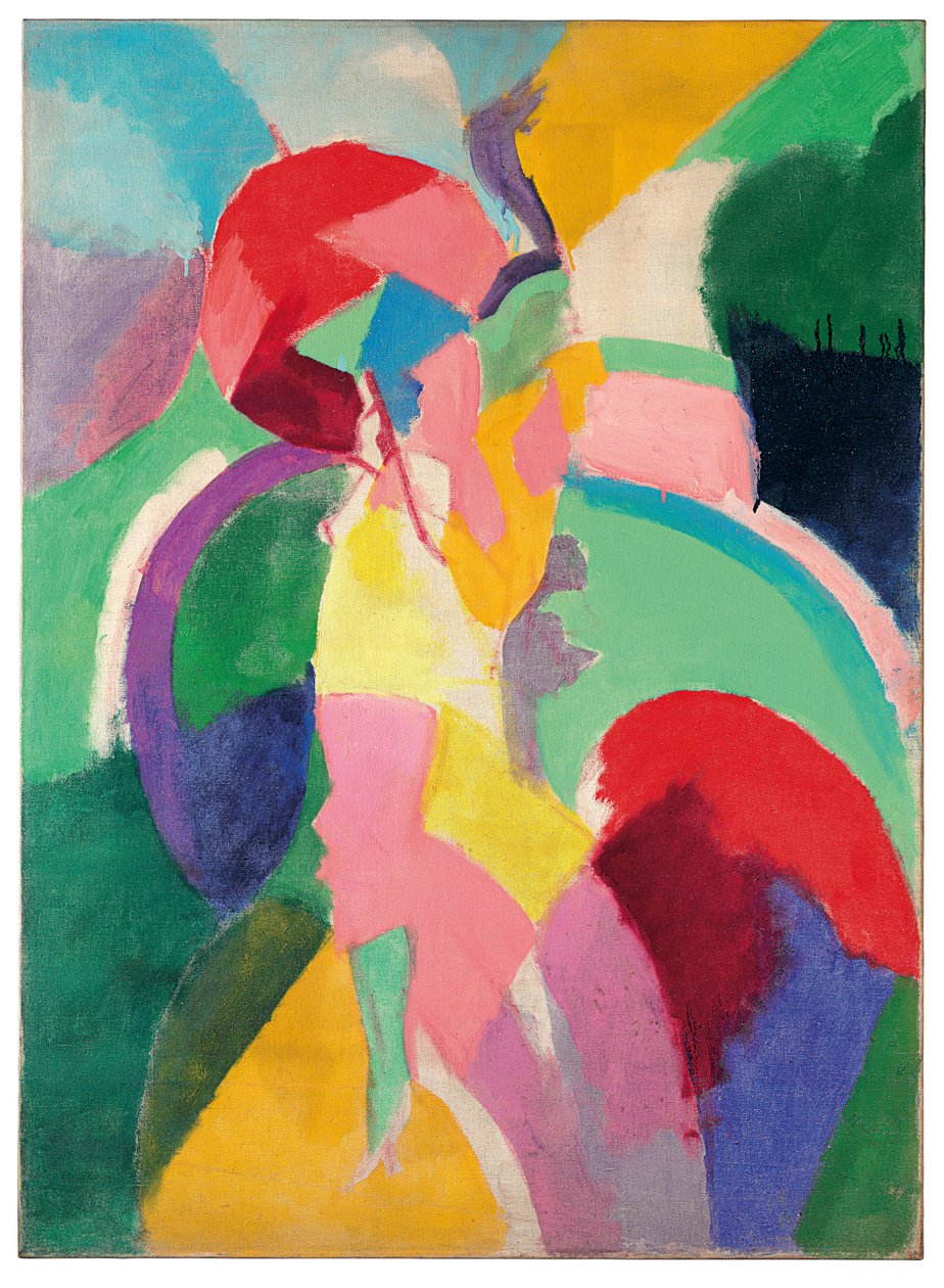 Femme à l’ombrelle ou La Parisienne - Robert Delaunay