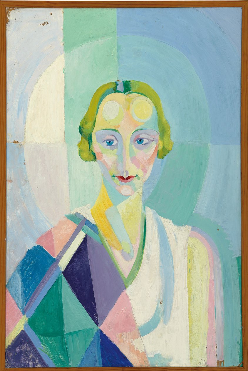 Portrait de Madame Heim - Robert Delaunay
