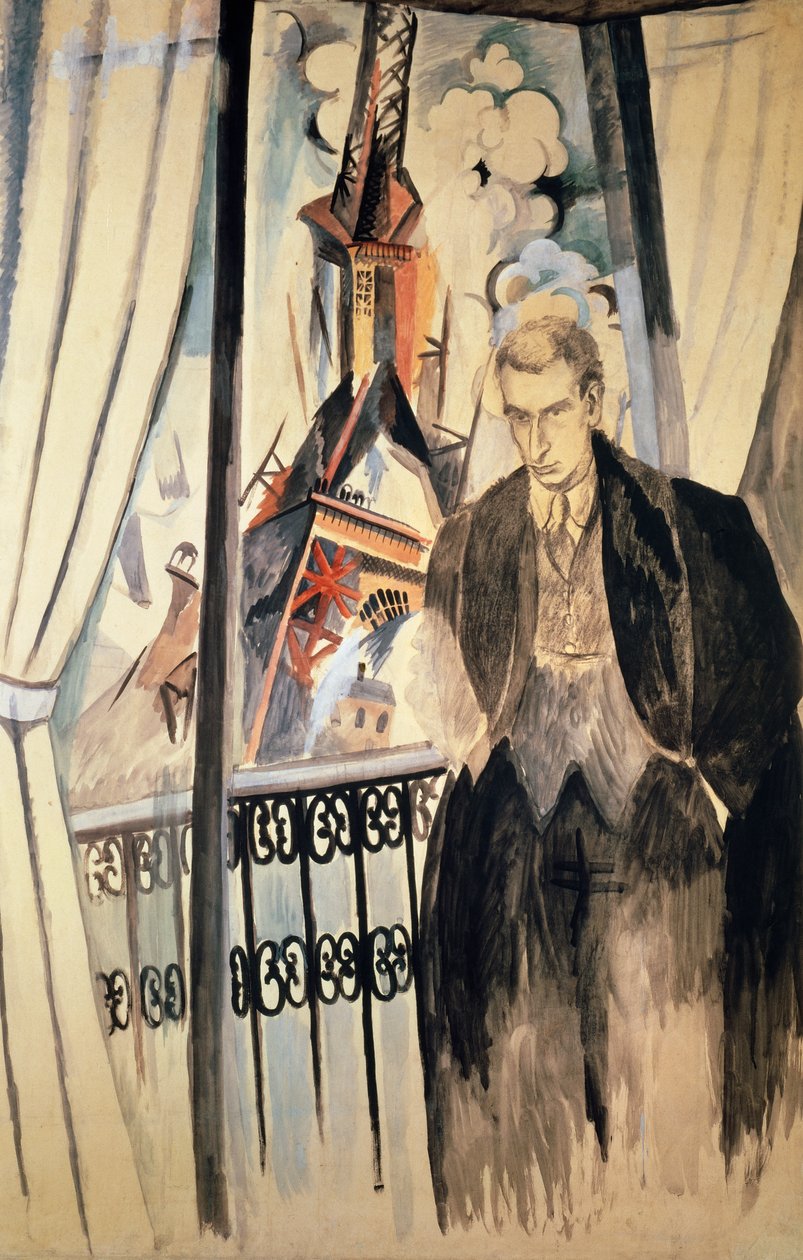 Portrait de Philippe Soupault - Robert Delaunay