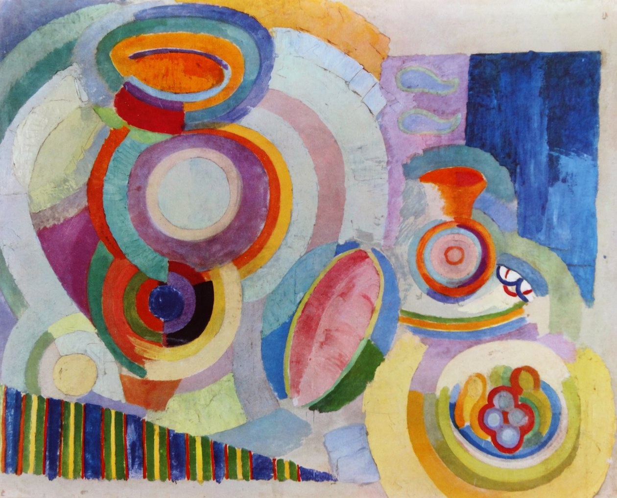 Nature morte portugaise de Robert Delaunay - Robert Delaunay