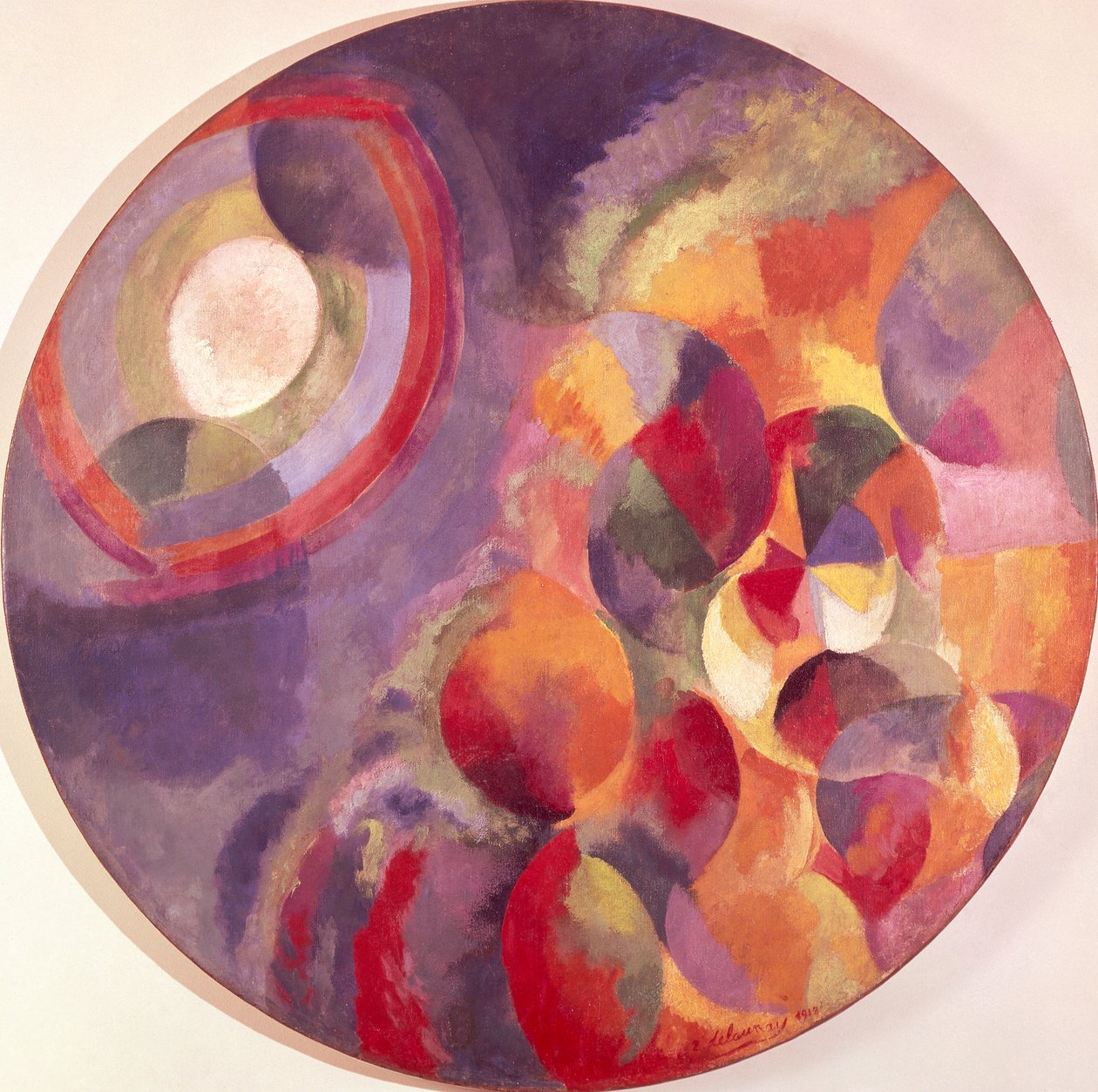 Contrastes simultanés, soleil et lune - Robert Delaunay