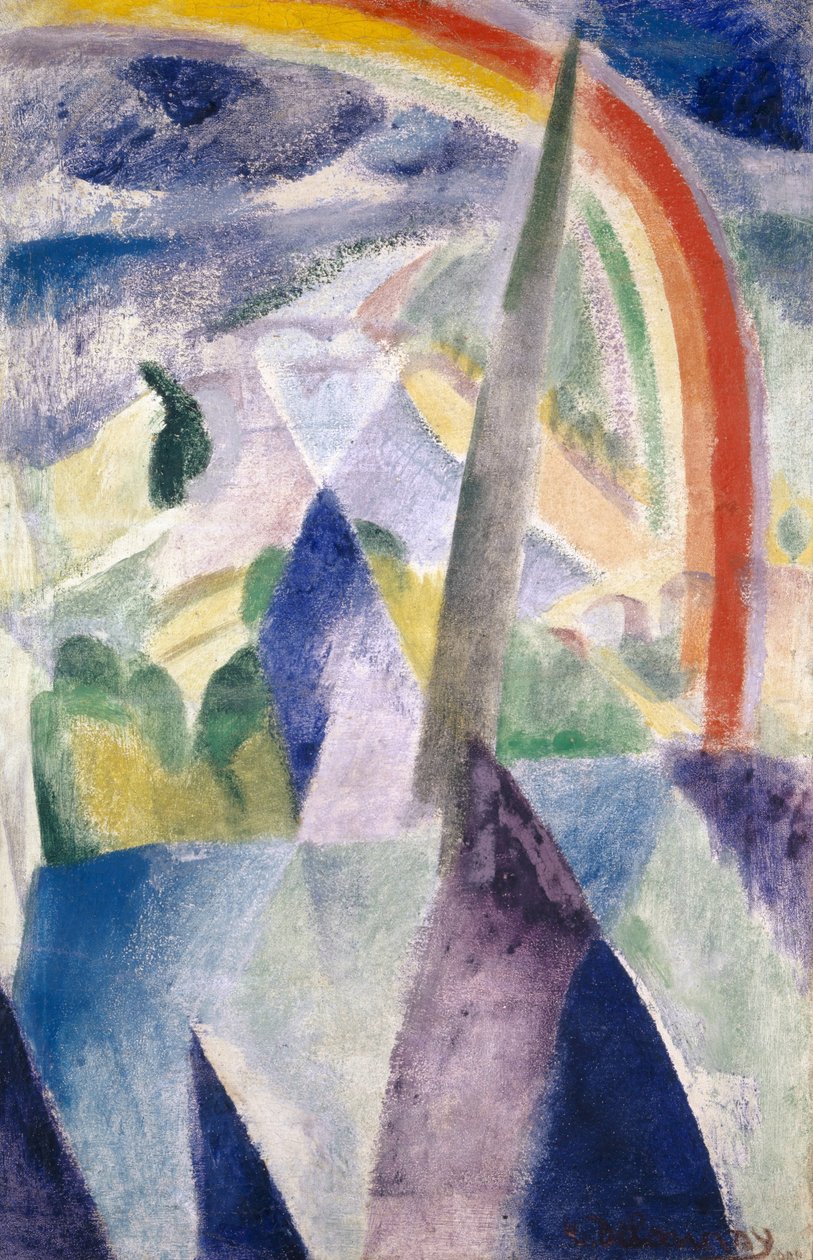 La flèche de Notre-Dame - Robert Delaunay
