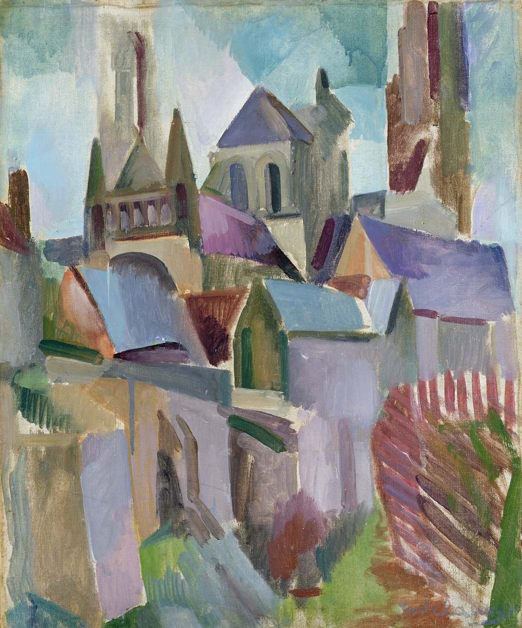 Tours de Laon - Robert Delaunay