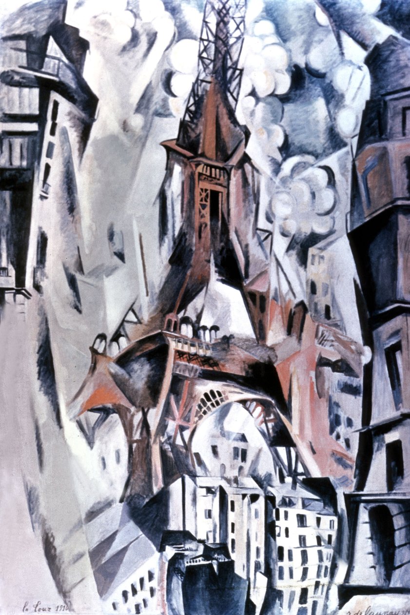 La tour Eiffel - Robert Delaunay
