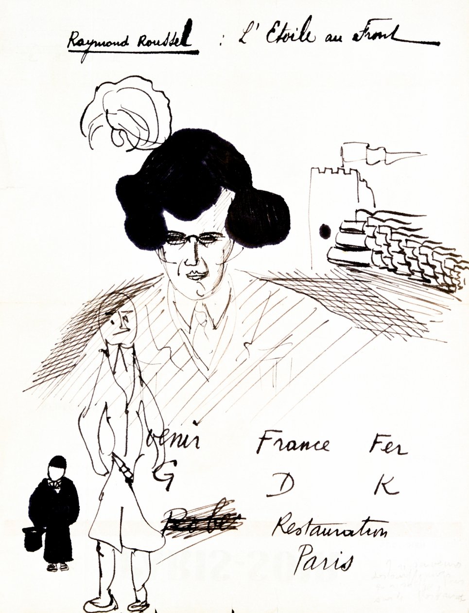 Rébus : Raymond Roussei - Robert Desnos