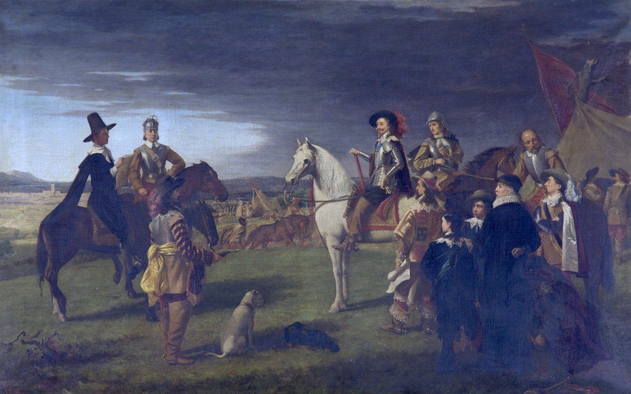 Le siège de Gloucester, 1643, 1860 - Robert Dowling