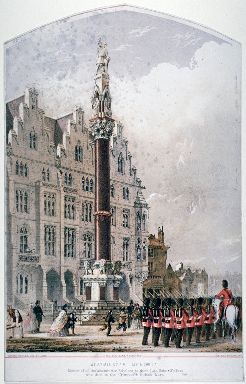 Broad Sanctuary, Westminster, Londres, vers 1865 - Robert Dudley