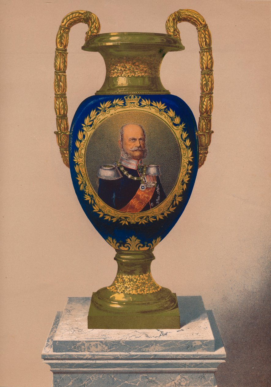Vase en porcelaine, 1863 - Robert Dudley