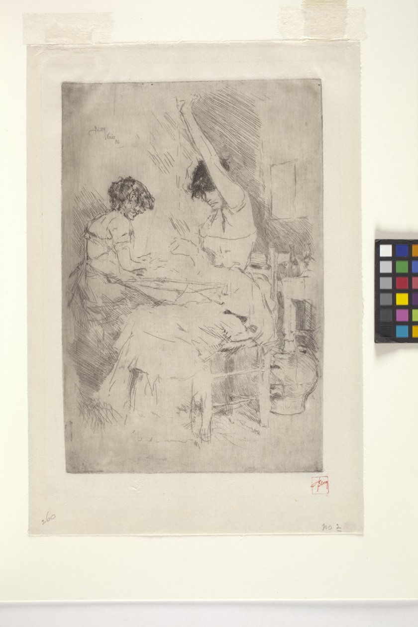 Enfileurs de perles, Venise - Robert Frederick Blum