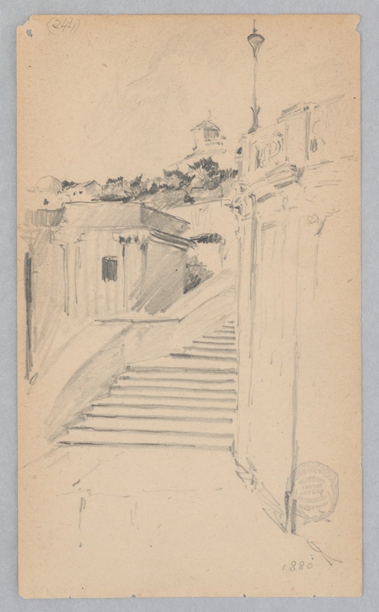Vue de Rome, Italie - Robert Frederick Blum
