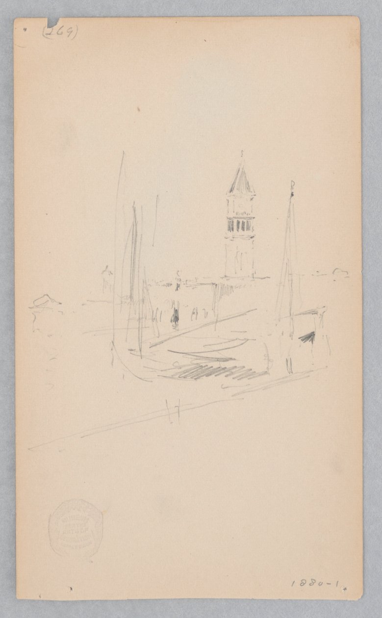 Vue de Venise, Italie - Robert Frederick Blum
