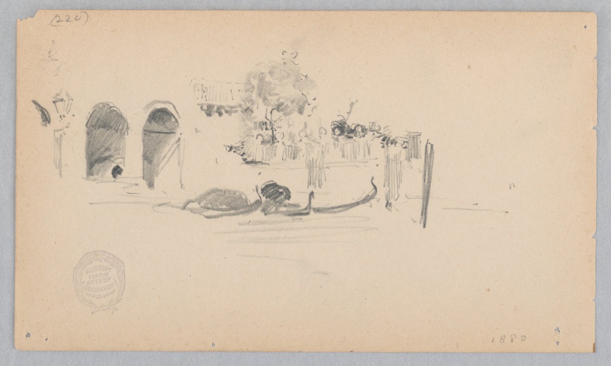 Vue de Venise, Italie - Robert Frederick Blum