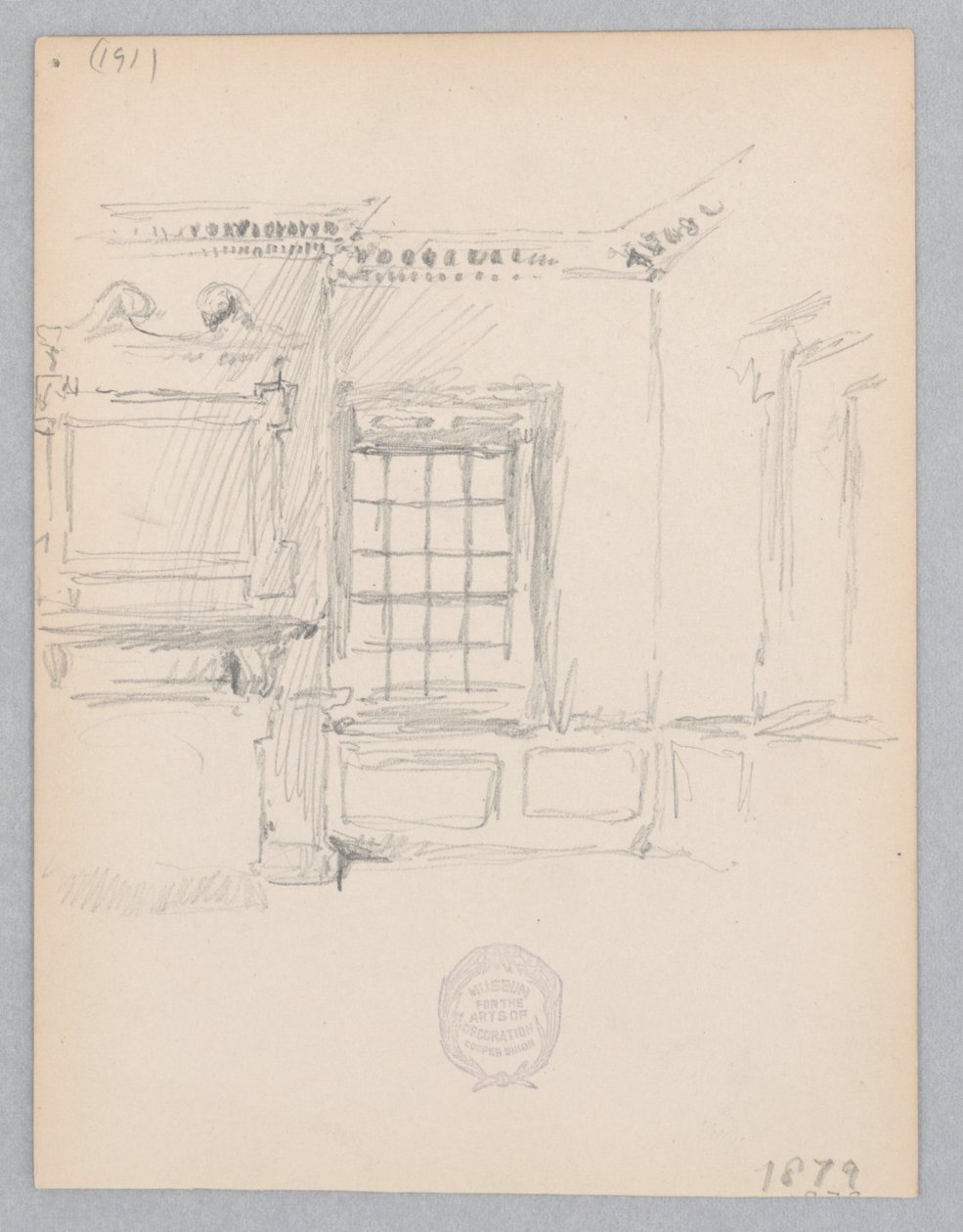 Fenêtre - Robert Frederick Blum