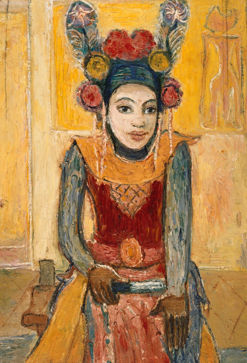 Balinais II. Danseuse Legong, vers 1926 - Robert Genin