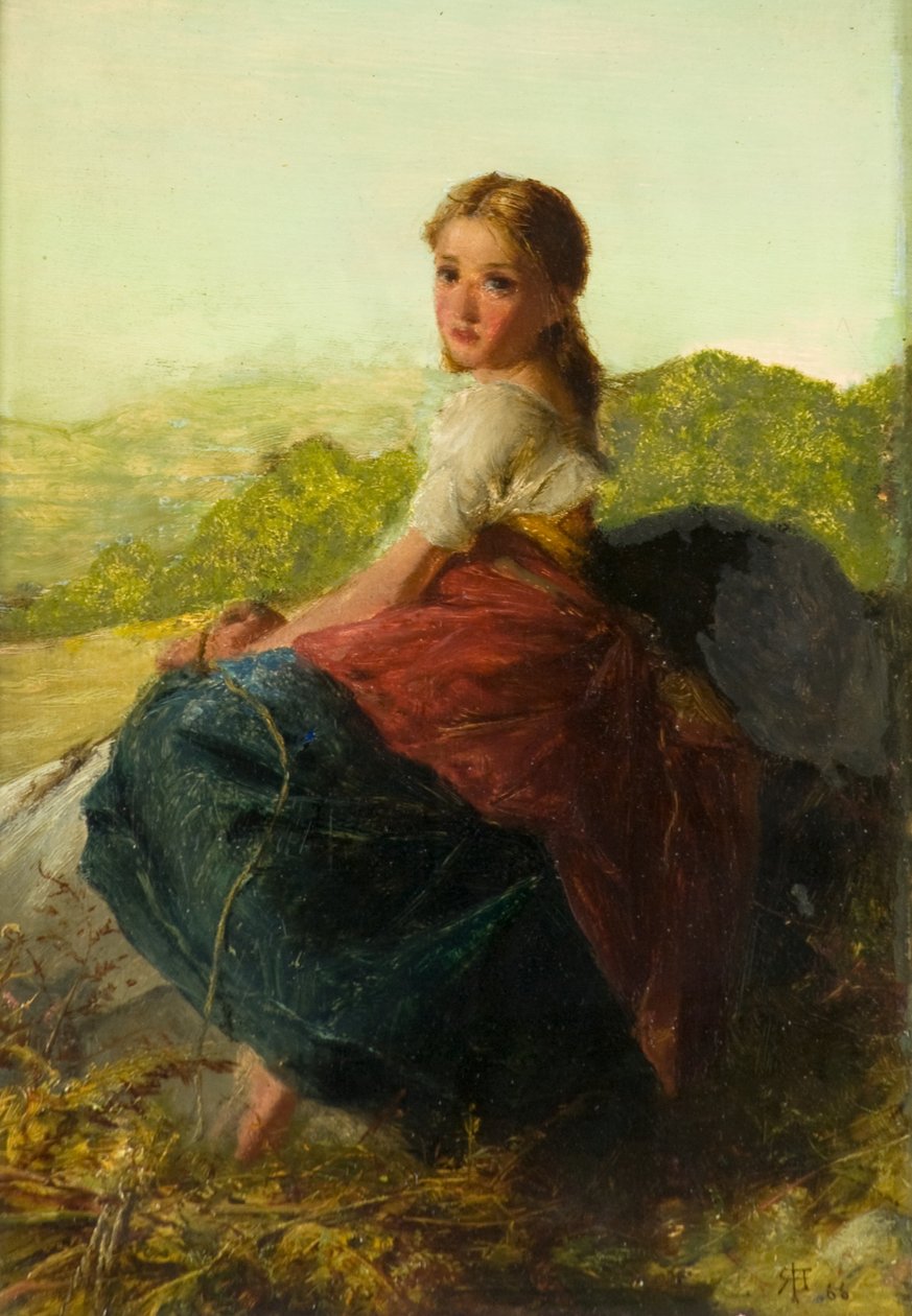 Cueilleuse de fougères - Robert Herdman