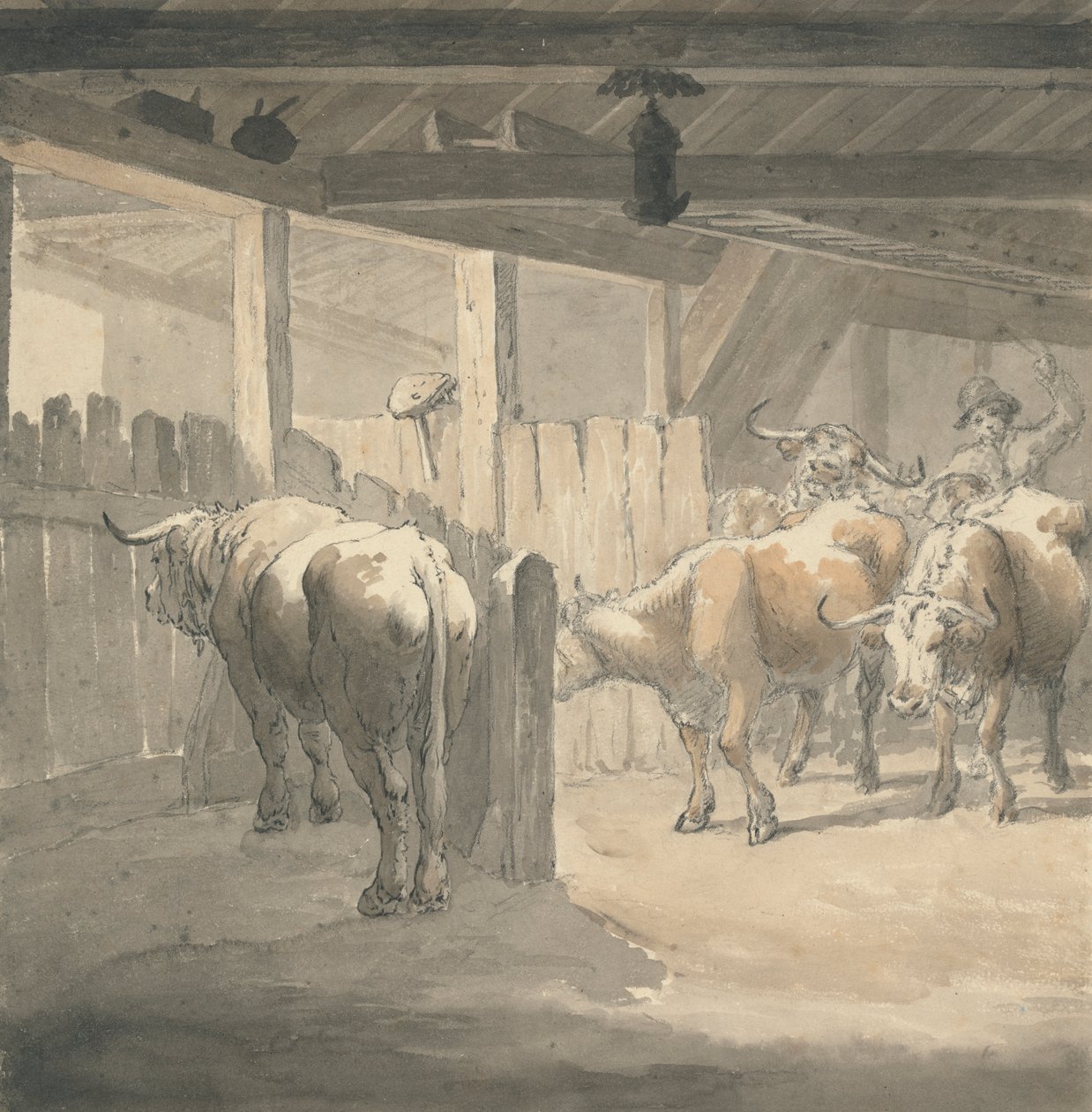 Étable à vaches - Robert Hills