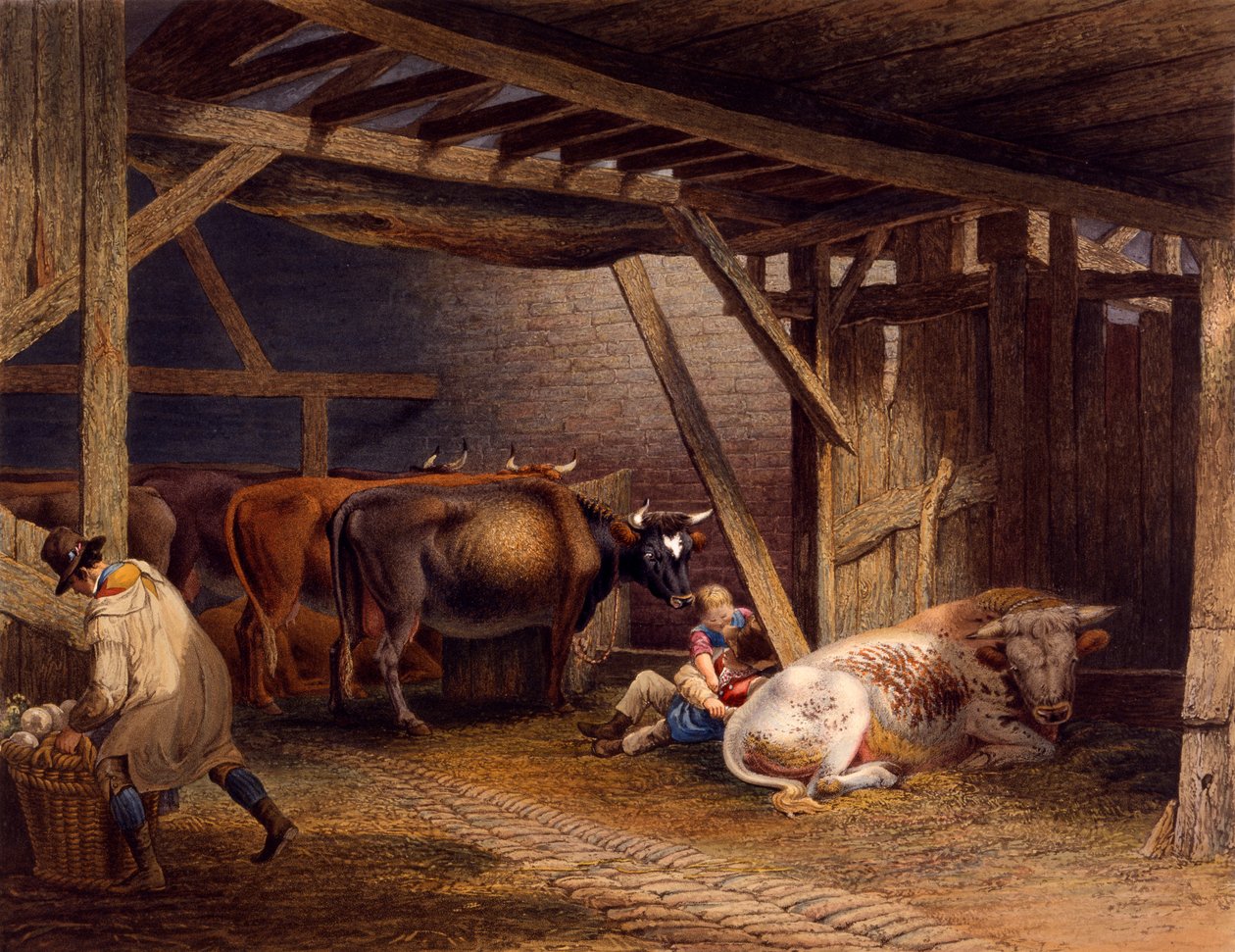 Étable à vaches - Robert Hills