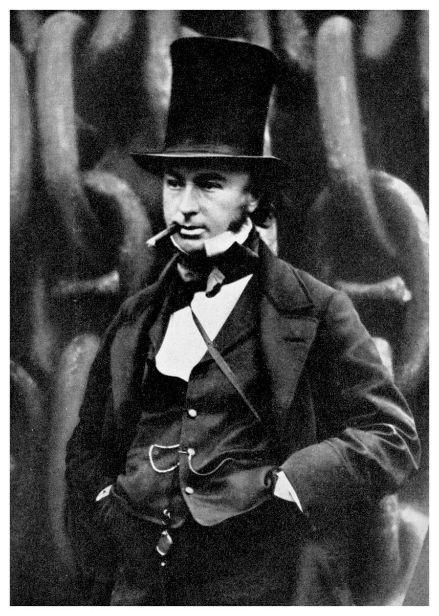 Isambard Kingdom Brunel, ingénieur britannique, 1857, 1956 - Robert Howlett