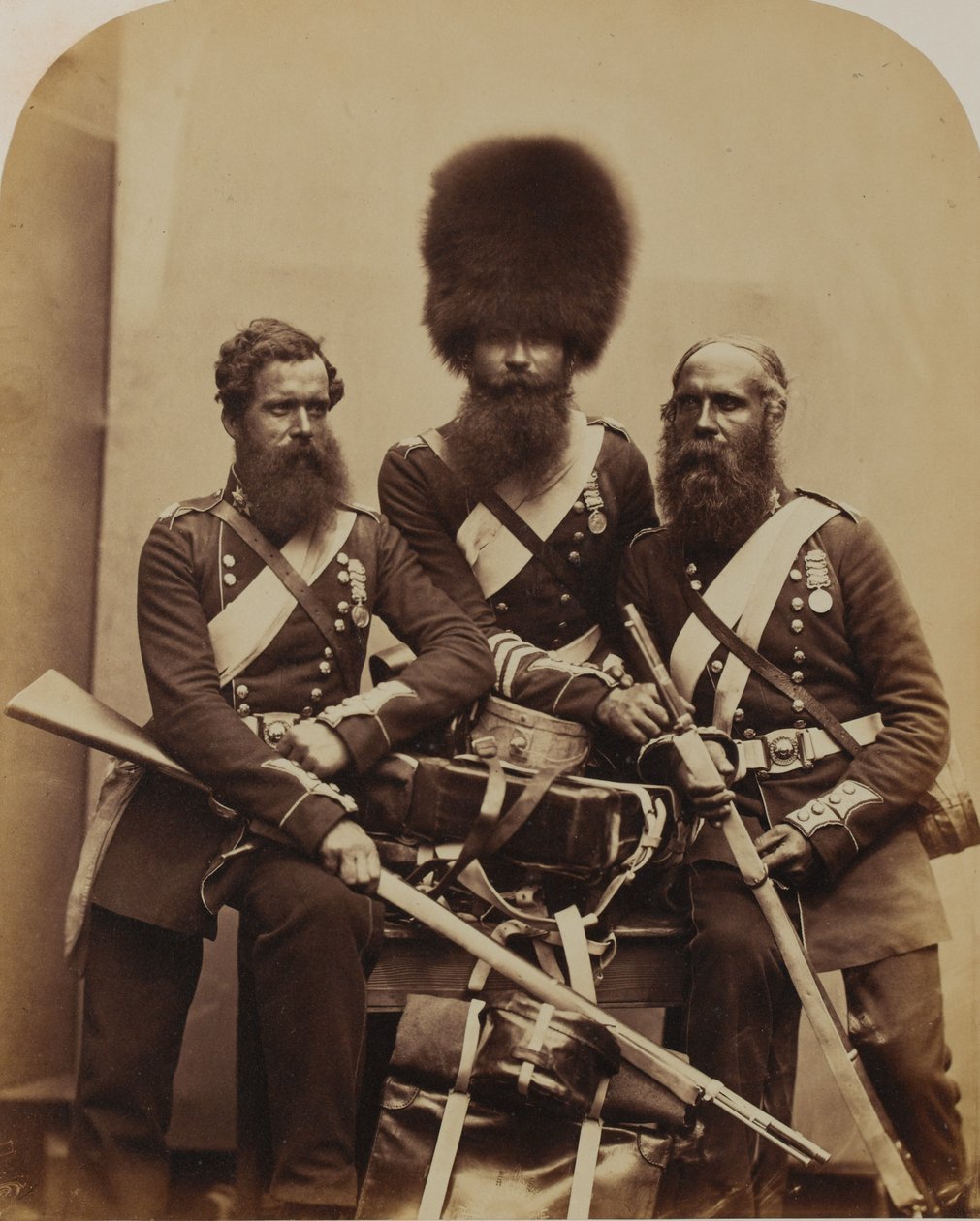 Nunn, Potter et Deal, Coldstream Guards - Robert Howlett