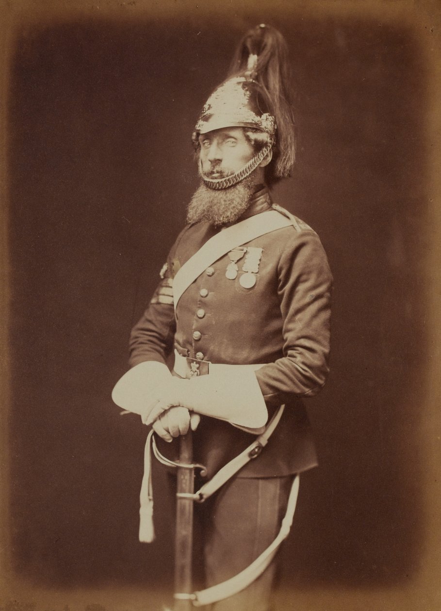 Sergent-major Bailey, 1er Royal Dragoon Guards - Robert Howlett