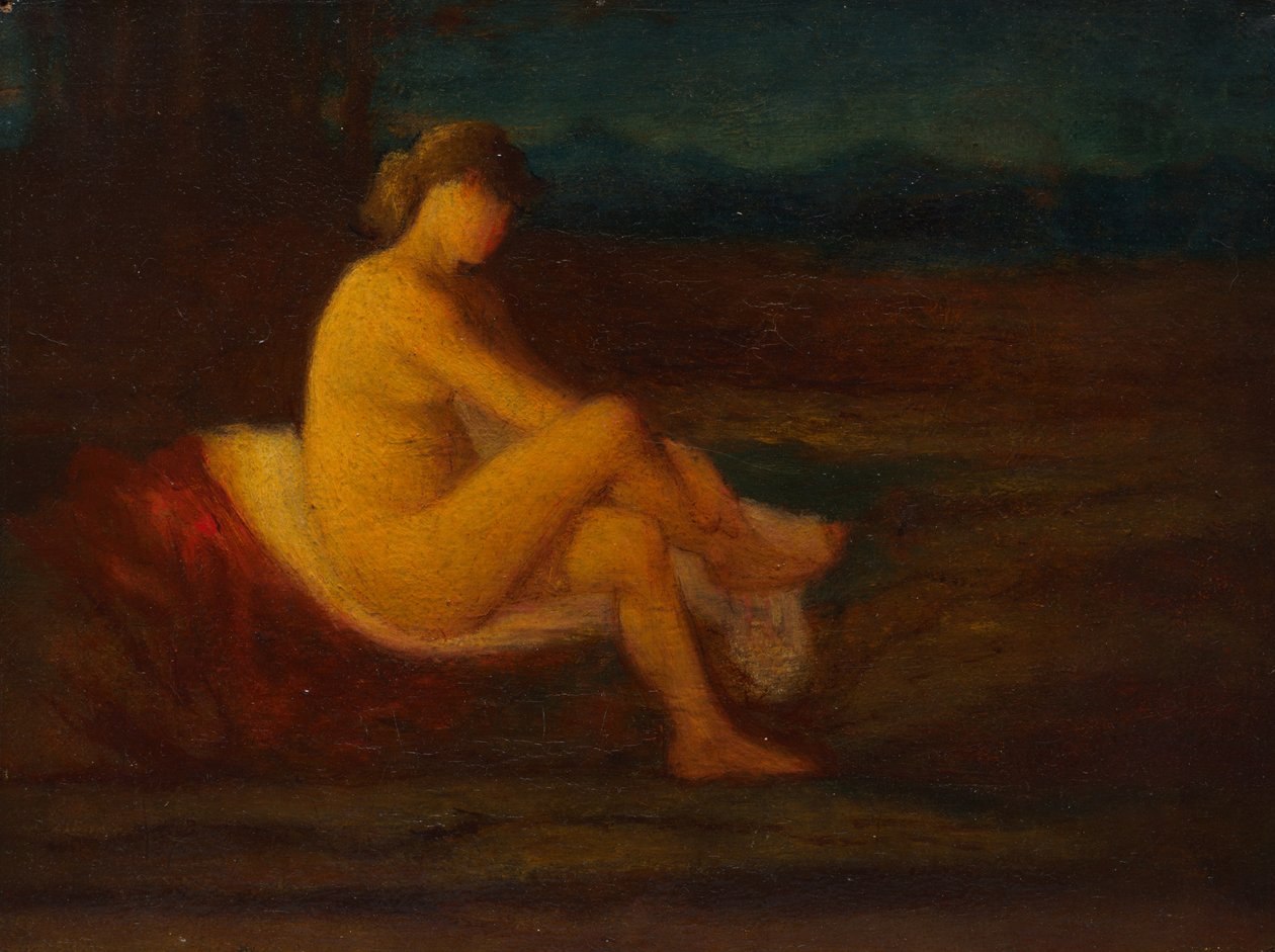 Une Baigneuse - Robert Loftin Newman