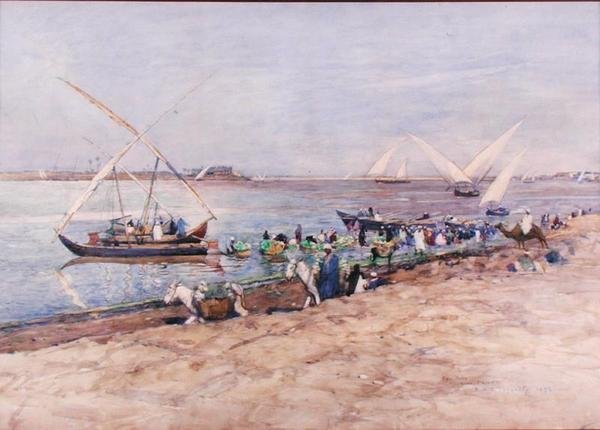 Le Nil près du Caire - Robert McGowan Coventry