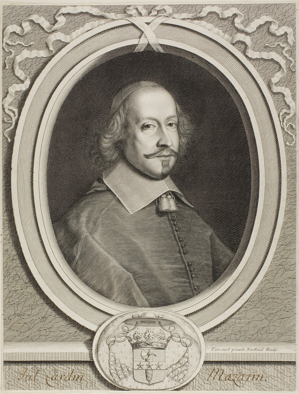 Cardinal Mazarin - Robert Nanteuil