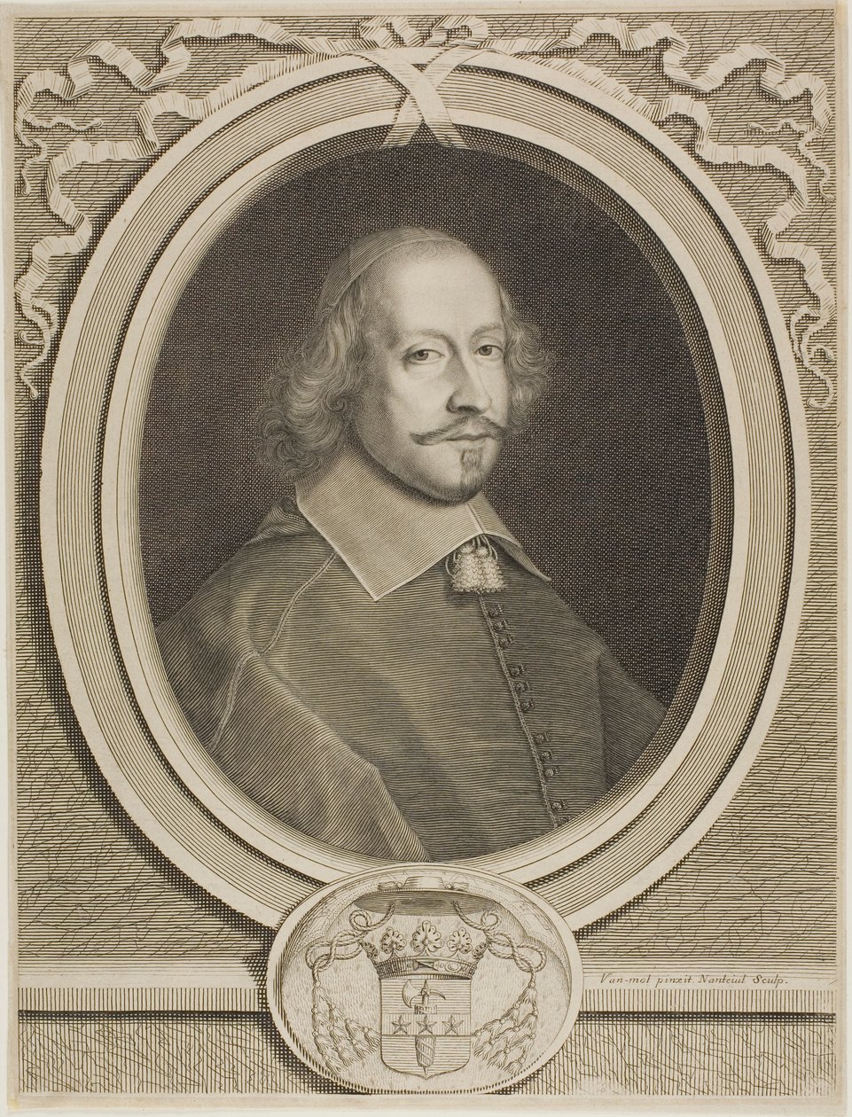 Cardinal Mazarin - Robert Nanteuil