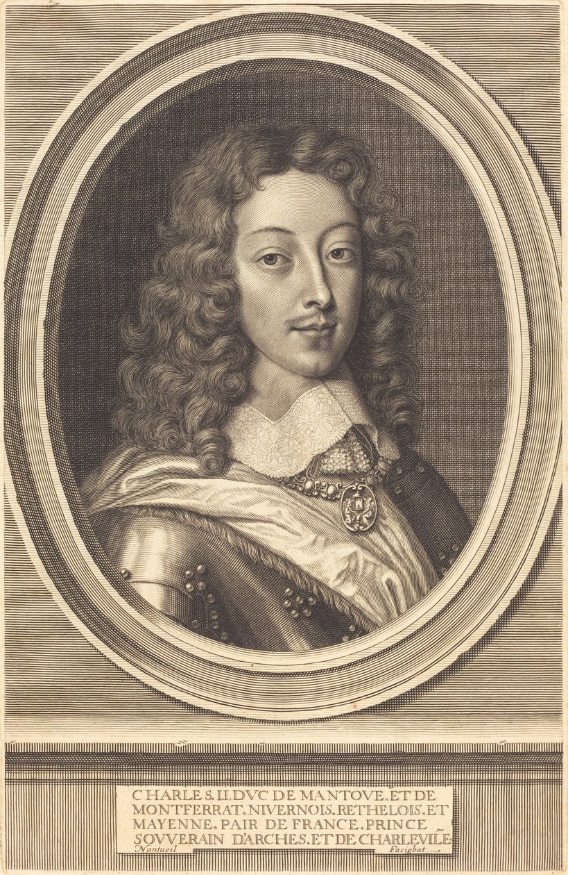 Charles II, Duc de Mantoue - Robert Nanteuil