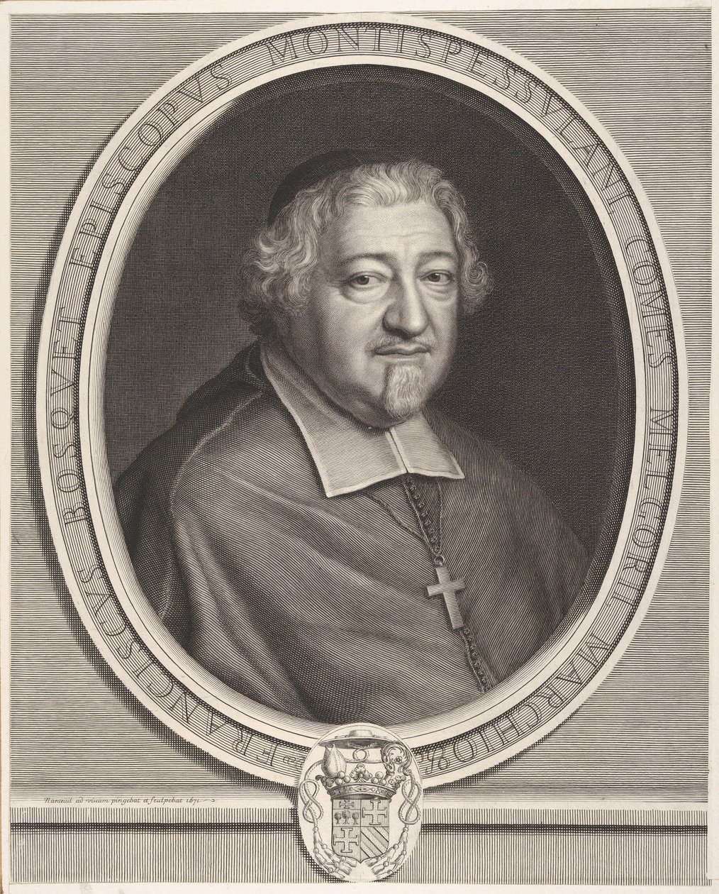 François Bosquet, 1671 - Robert Nanteuil