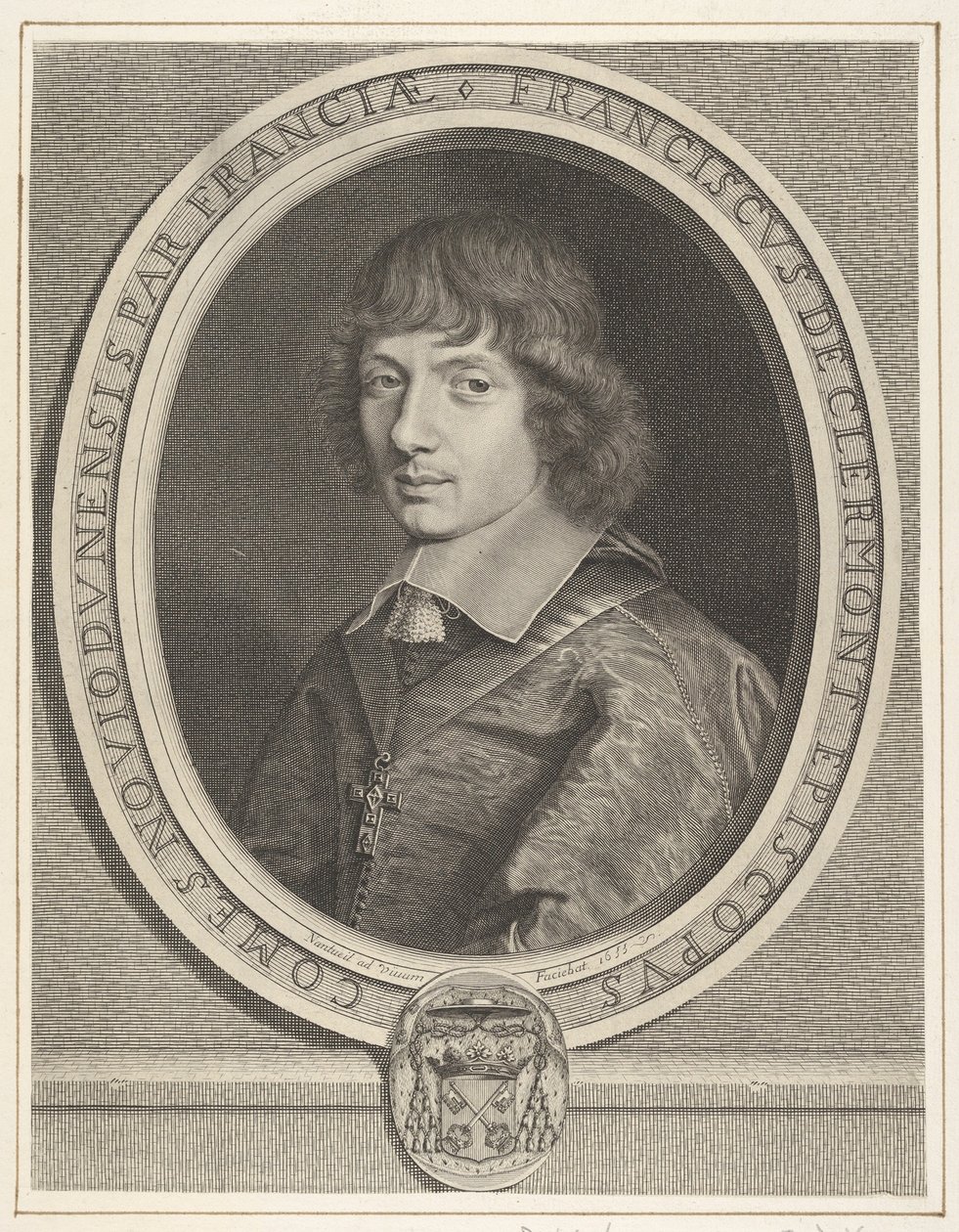 François de Clermont-Tonnerre, vers 1655 - Robert Nanteuil