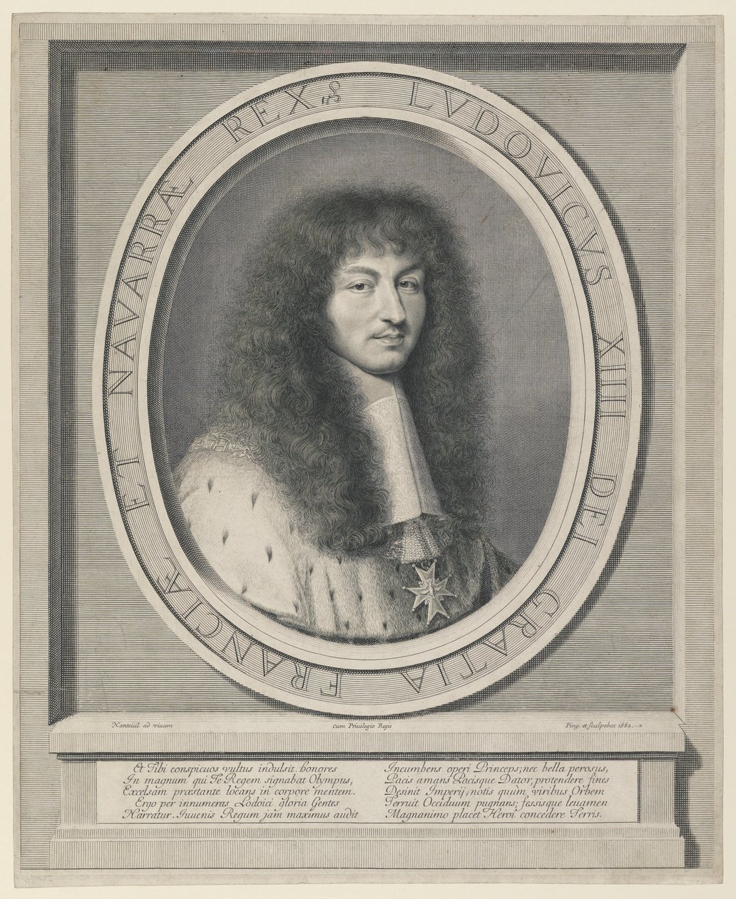 Louis XIV - Robert Nanteuil