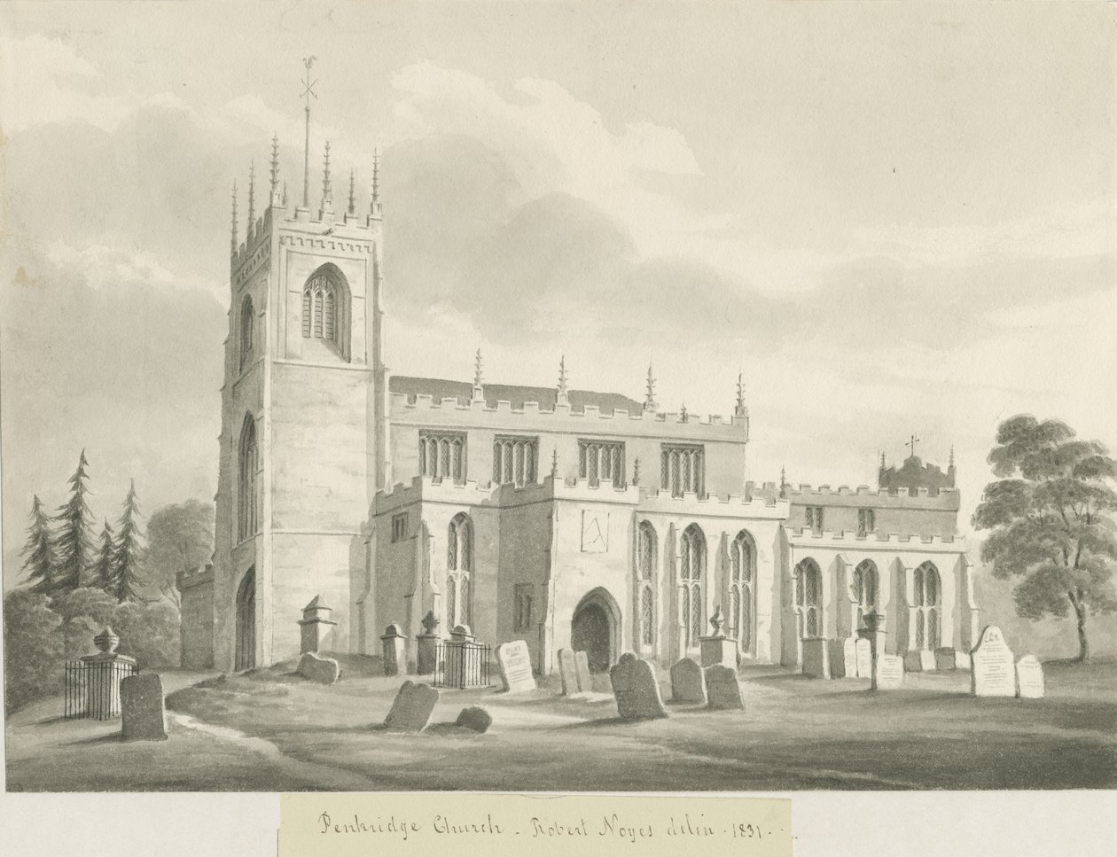 Église de Penkridge - Robert Noyes
