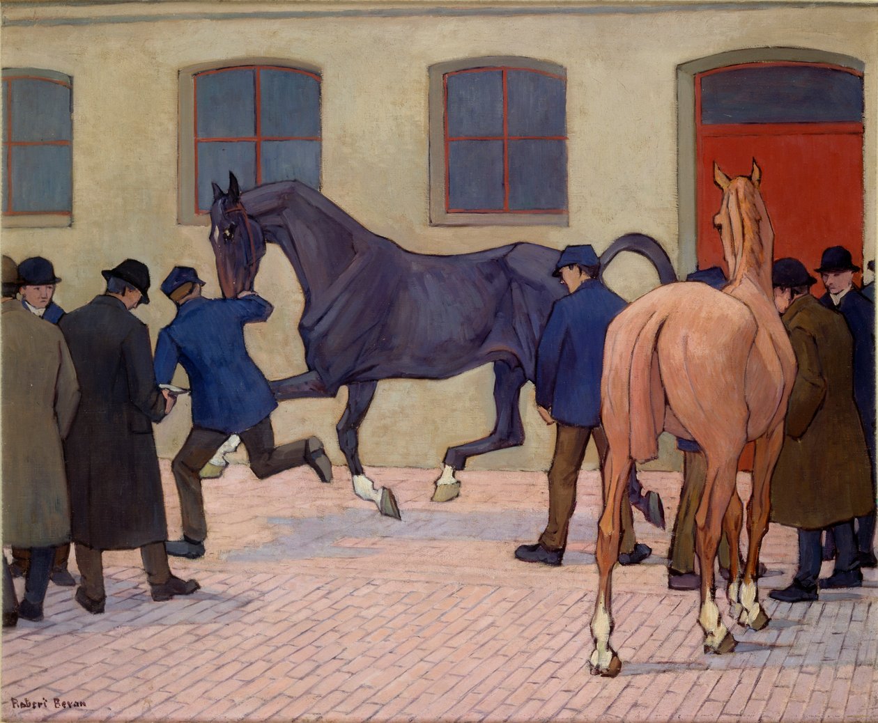 Exposition à Tattersalls, vers 1919 - Robert Polhill Bevan