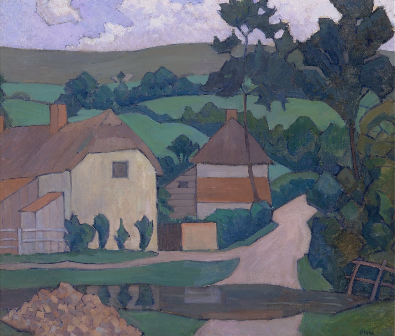 Le gué - Robert Polhill Bevan