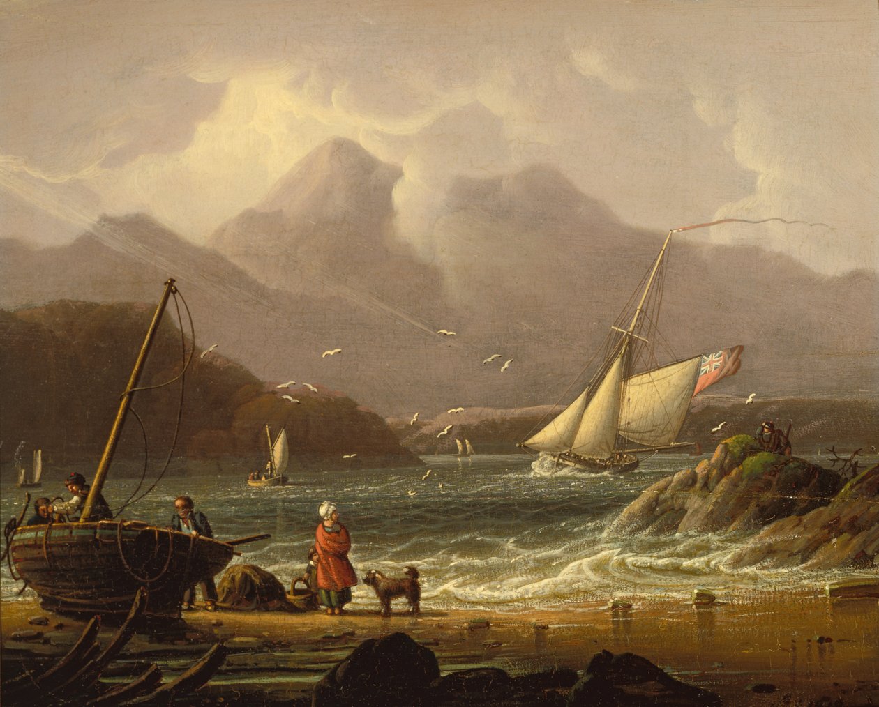 Paysage côtier - Robert Salmon
