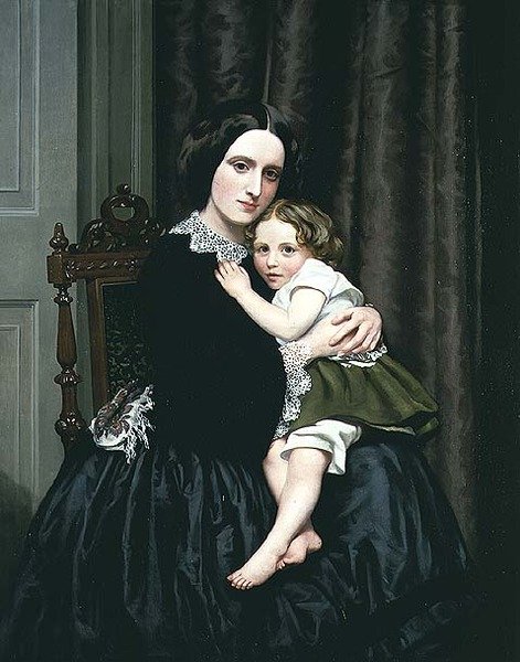 Mère et enfant - Robert Scott Tait