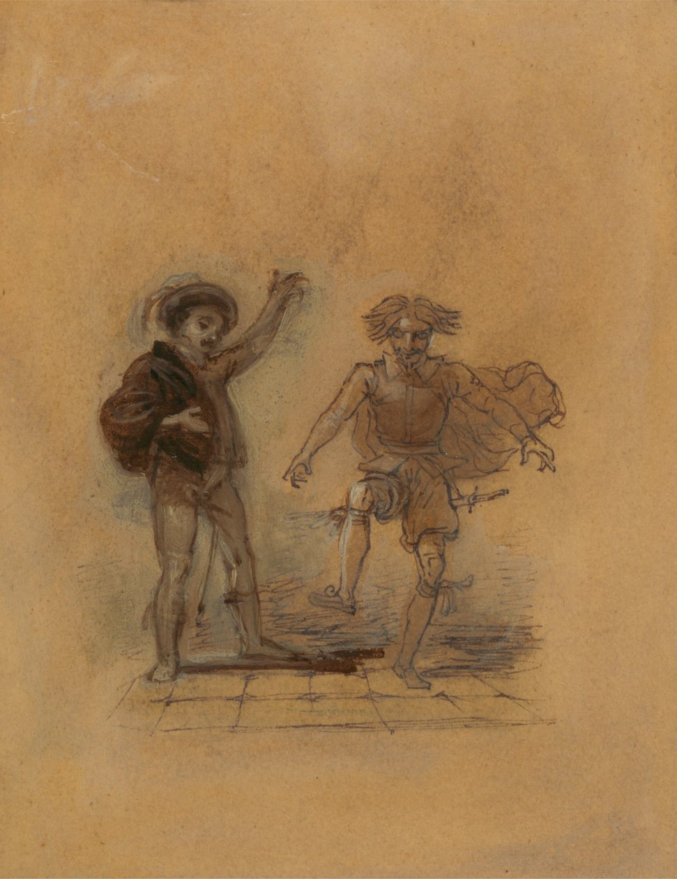 Malvolio Dansant - Robert Smirke