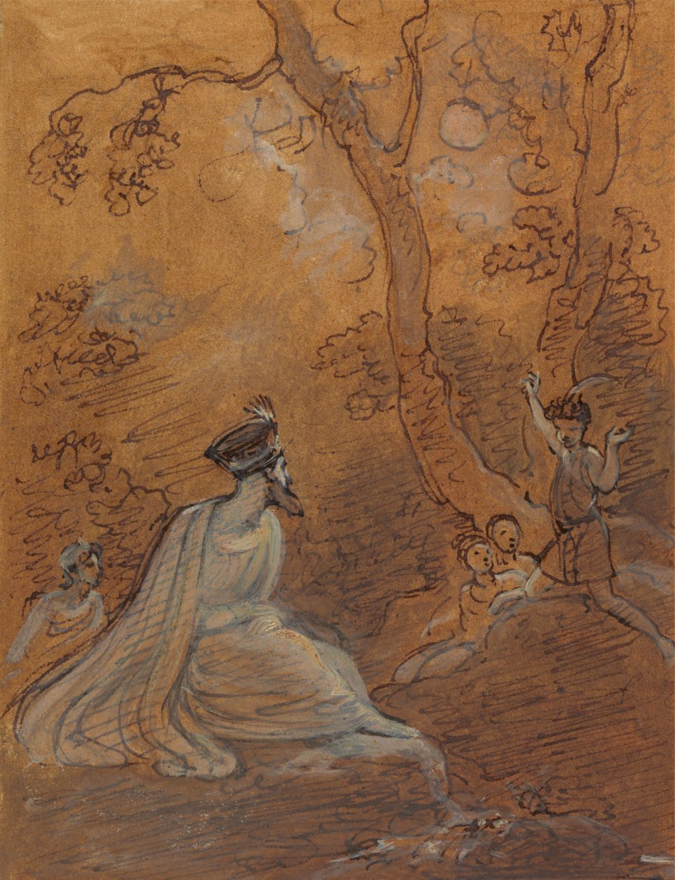 Oberon et Puck - Robert Smirke