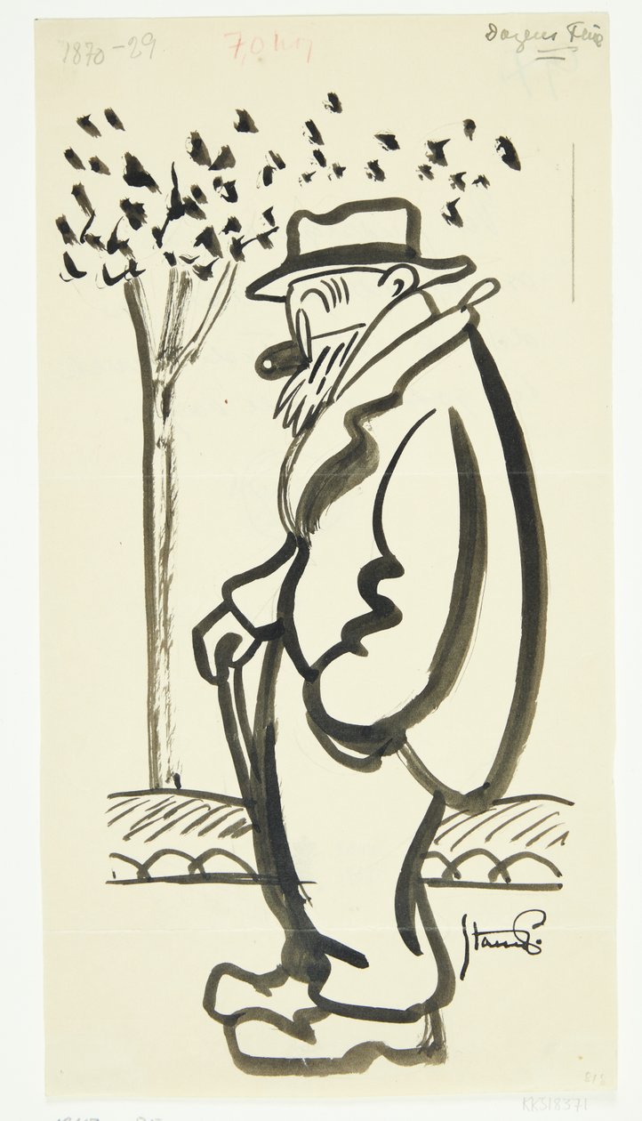 Feuille pour "La mouche du jour" - Robert Storm Petersen