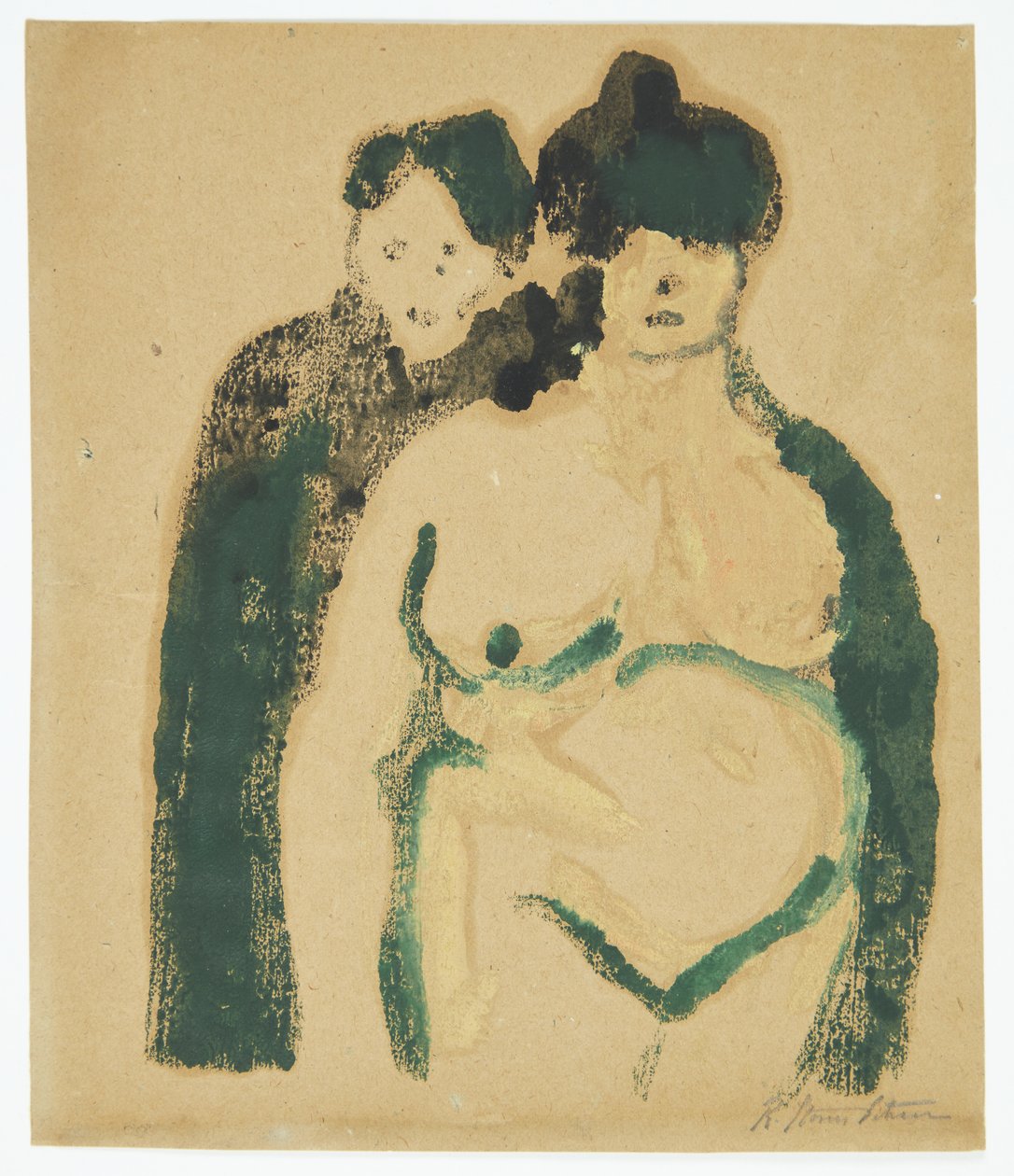 Deux figures - Robert Storm Petersen