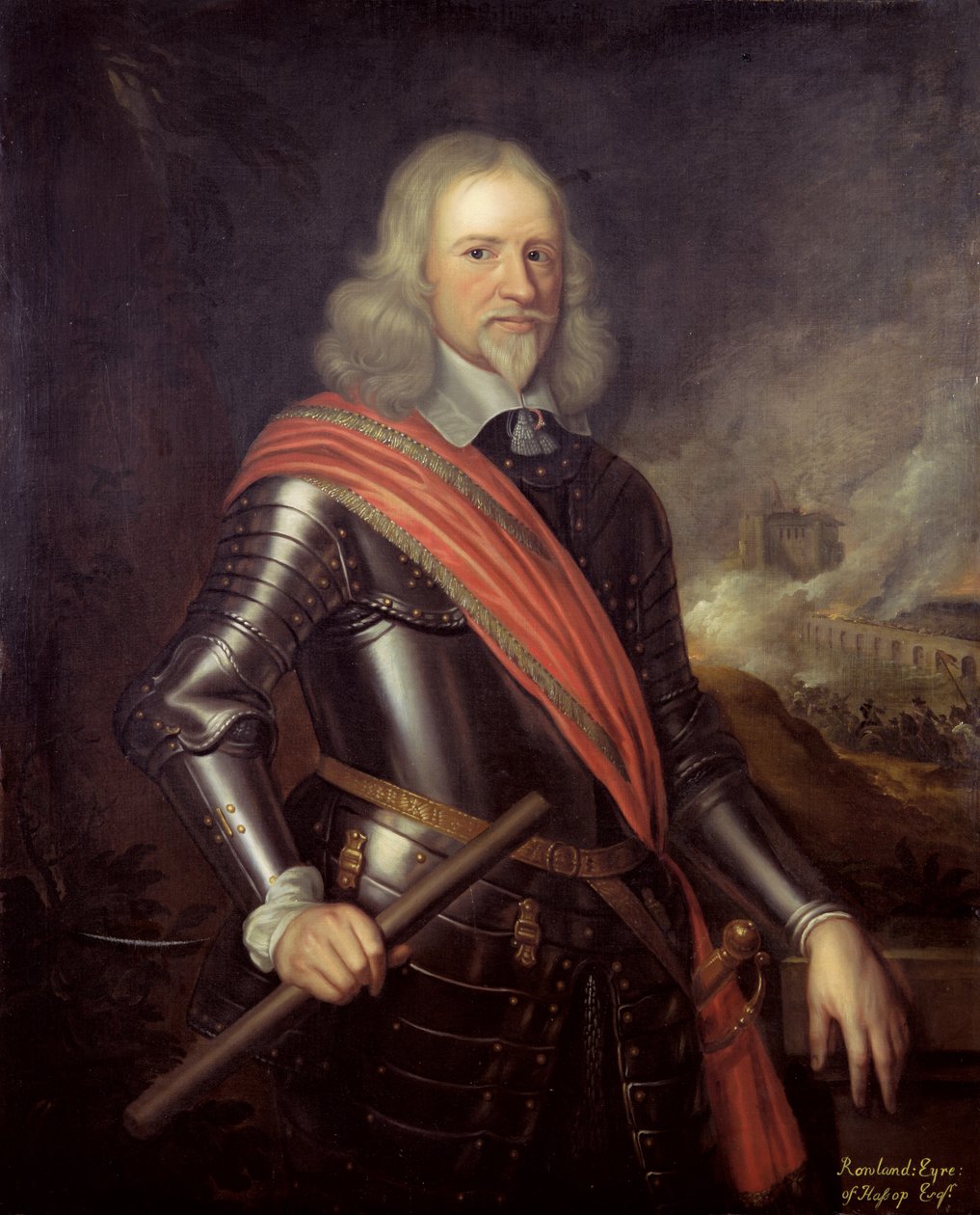 Colonel Rowland Eyre (1600-72) de Hassop - Robert Walker