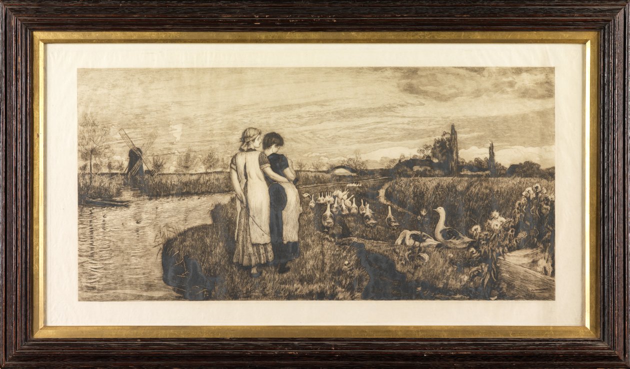 Dans les Fens, Soir - Robert Walker Macbeth